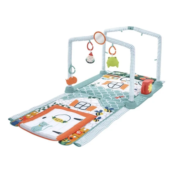 Fisher Price 3ü 1 Arada Sevimli Kulübe Jimnastik HJK45 ürün görseli 1