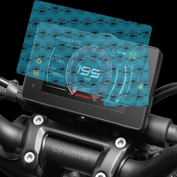 CF Moto 250 NK Uyumlu Nano Cam Ekran Koruyucu 2 Li Set - Resim 2