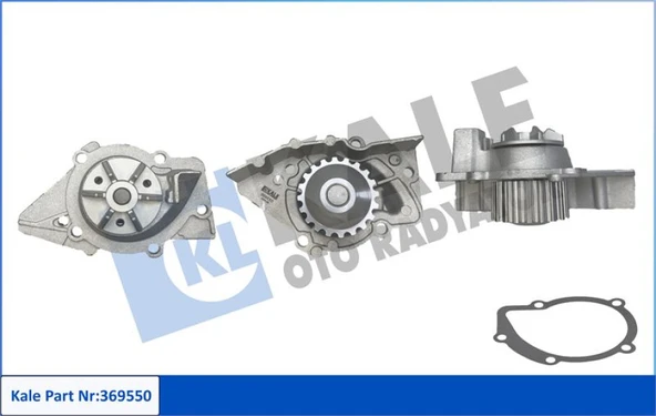 Psa Devirdaım Su Pompası P205 P405 Xu5m 1.6 P306 P406 Xantıa Bx Zx Xu7jp (1.8 8v) - Kale 369550 ürün görseli 1
