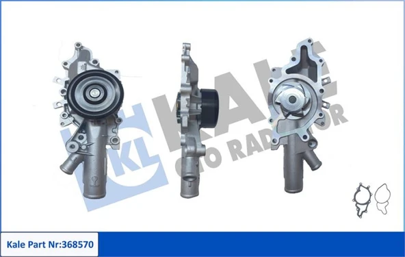 Mercedes Devirdaım Pompası (om611, Om612) W202 97>00 W203 00>07 W210 98>02 W163 99>05 - Kale 368570 - Resim 1