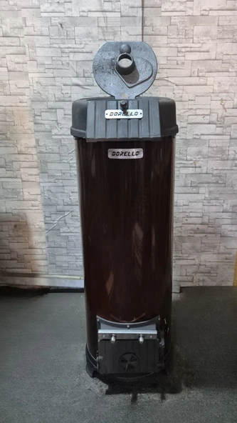 Kahveci Sobası Tuglalı Soba 60 cm boyutunda - Resim 2