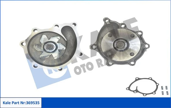 Hyundaı Devirdaım Su Pompası Kia K2700 ; Bongo 97<04 ; Pregio 2.7d 12=> - Kale 369535 ürün görseli 1