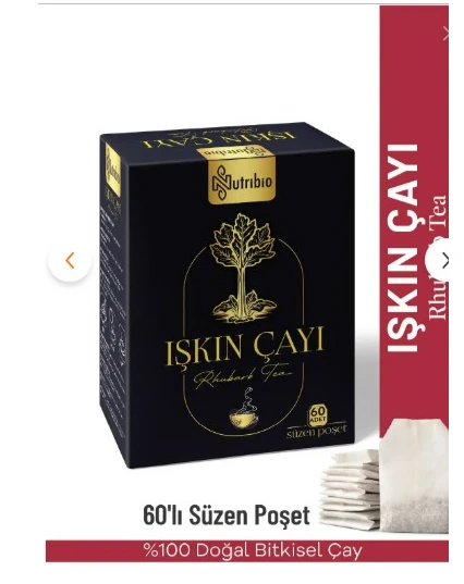 NutriBio Işkın Çayı %100 Doğal Bitkisel Çay ürün görseli 1