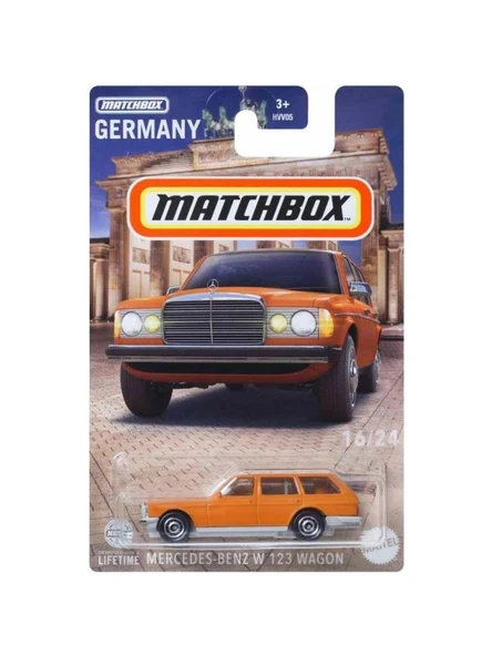 Matchbox Germany 1:64 Tekli Arabalar - Mercedes-Benz W 123 Wagon HVV36 - HVV05 ürün görseli 1