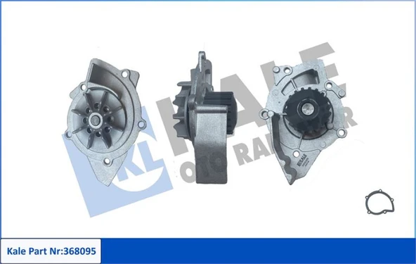 Psa Devirdaım Su Pompası Boxer II Jumper II Dw12uted (2.2hdi 8v) / (03 06) C5 II P407 P508 P307 P308 C8 - Kale 368095 - Resim 1