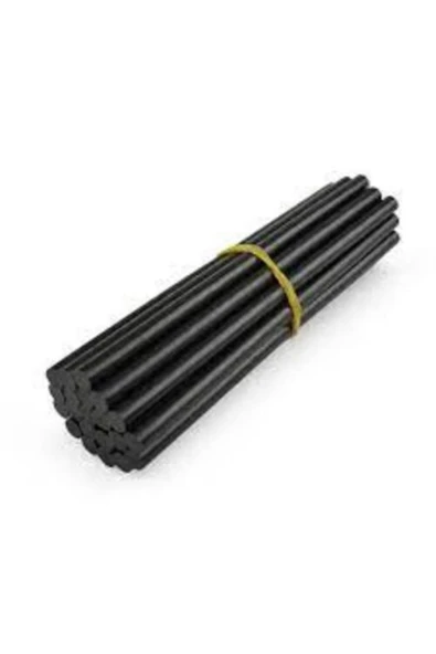 REMSAN YAPIMARKET SICAK SİLİKON MUM ÇUBUK SIYAH KALIN 11MMX30CMM 20 ADET ürün görseli 1