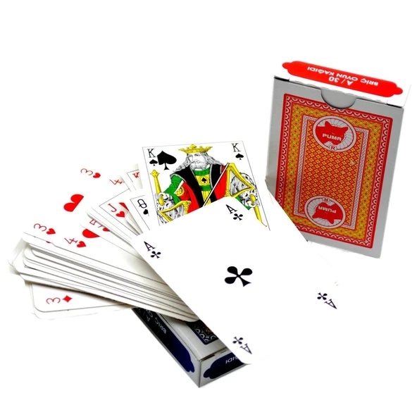 Iskambil Oyun Kağıdı A/30 2 DESTE - Resim 3