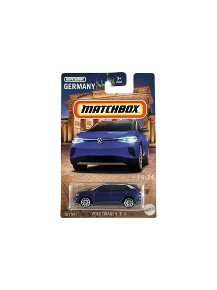 Matchbox Germany 1:64 Tekli Arabalar - Volkswagen Id.4 HVV05 - HVV39 ürün görseli 1