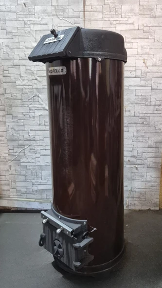 Kahveci Sobası Tuglalı Soba 60 cm boyutunda - Resim 5