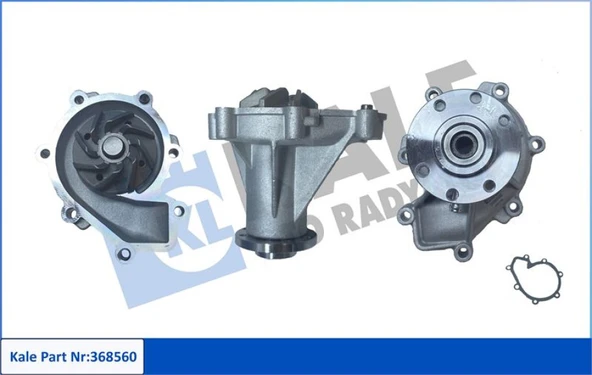 Mercedes Devirdaım Pompası (om601>om605) 190 W201 85>93 W202 93>00 W124 85>93 W210 95>99 W463 91>97 Vito 638 - Kale 368560 - Resim 1