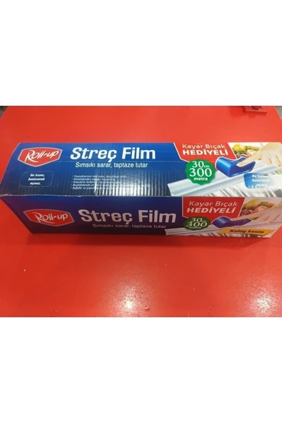 Roll-Up Streç Film 30x300 Mt Şeffaf - Resim 2