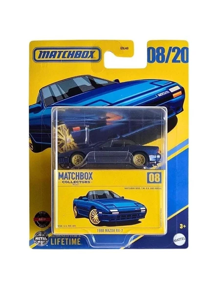 Matchbox Koleksiyon Araçlar 1988 Mazda Rx-7 GBJ48 - JCL41 ürün görseli 1