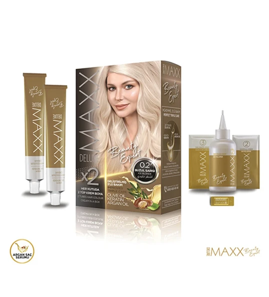 MAXX DELUXE BEAUTY EXPERT 0.2 Buzul Sarısı Set Boya ürün görseli 1