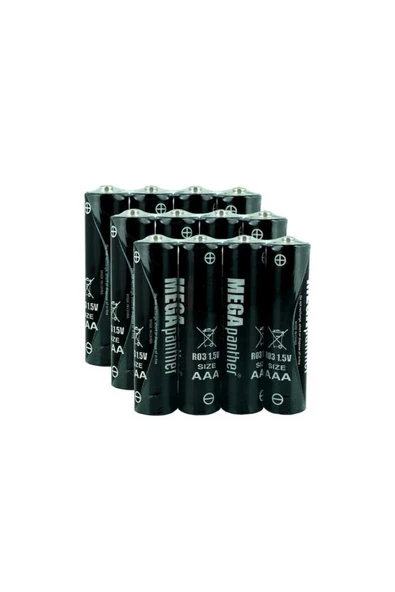 Panther Mega R03p Ince Pil 4'lü ürün görseli 1