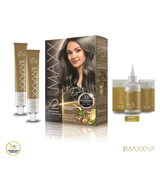 MAXX DELUXE BEAUTY EXPERT 7.1 Küllü Kumral Set Boya ürün görseli 1