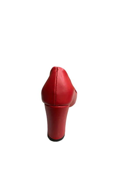 Kadın Abiye Kalın Topuklu Ayakkabı - Resim 12