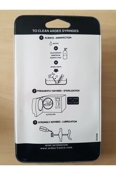 Ardes Veteriner 20 Cc Mika Enjektör - Resim 3