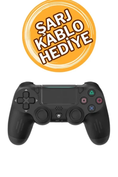 Ps4 Kol Wireless Bt Kablosuz Oyun Kolu Ps4 Joystick Tablet Telefon Pc Uyumlu Titreşimli Oyun Kolu ürün görseli 1