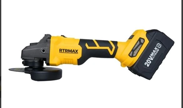 AKÜLÜ AVUÇ TAŞLAMA KÖMÜRSÜZ 115MM 8.500RPM 2x4 Ah AKÜ RTRMAX S-LION ürün görseli 1