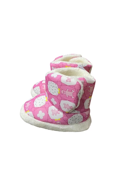 Çocuk Kışlık Yünlü Ev Botu panduf - Resim 2