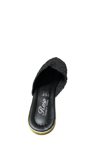 Kadın Triko Önü Kpalı Terlik - Resim 6