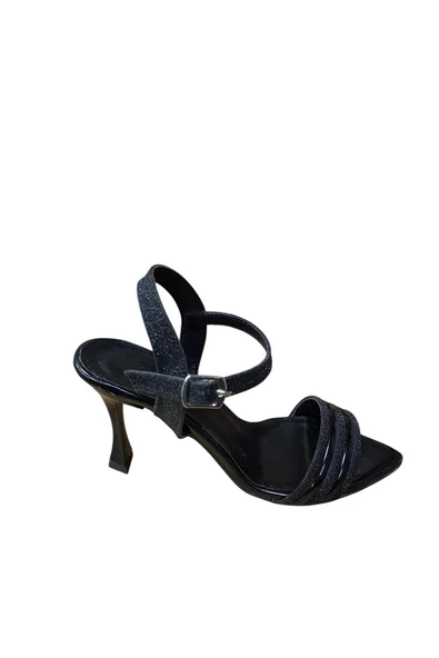 Kadın İnce Kadeh Topuk Yazlık Abiye Ayakkabı - Resim 5