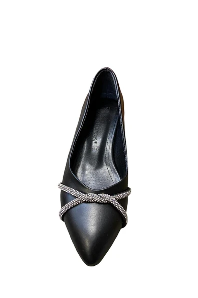 Kadın Kısa Kalın Topuklu Abiye Ayakkabı - Resim 12