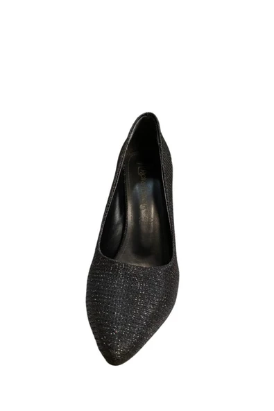 Kadın Abiye Kalın Topuklu Ayakkabı - Resim 2