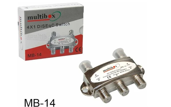 4X1 DİSEQC SWİTCH MULTİBOX ürün görseli 1
