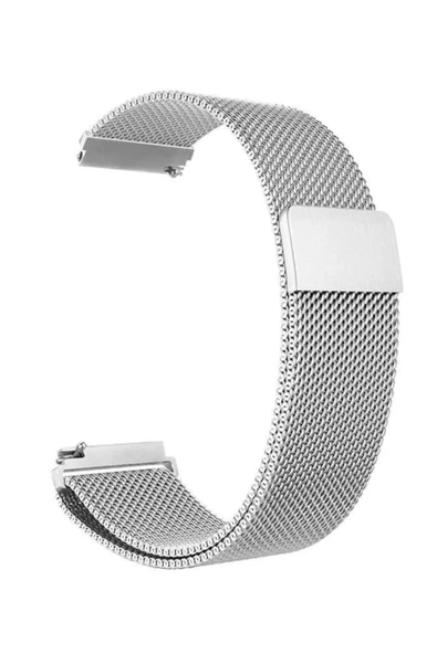 Huawei Watch Gt2 Sport Metal 46 Mm Gümüş 22m Pim Genişliği Yüksek Kalite Kordon Kayış ürün görseli 1