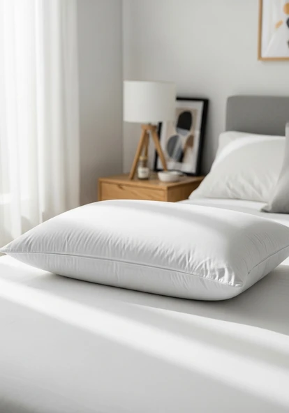 Sıvı Geçirmez Microfiber Yastık Alezi  Su Geçirmez Yastık Koruyucu 50x70 cm - Resim 5