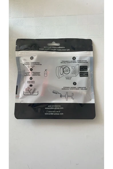 10 CC Mika Enjektör (ARDES)(YIKANABİLİR) - Resim 2