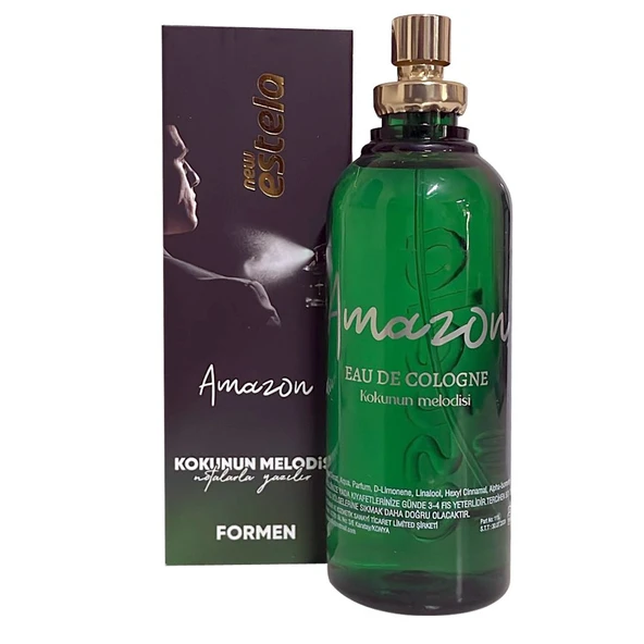 NEW ESTELA ERKEK PARFÜM AMAZON 100ML ürün görseli 1