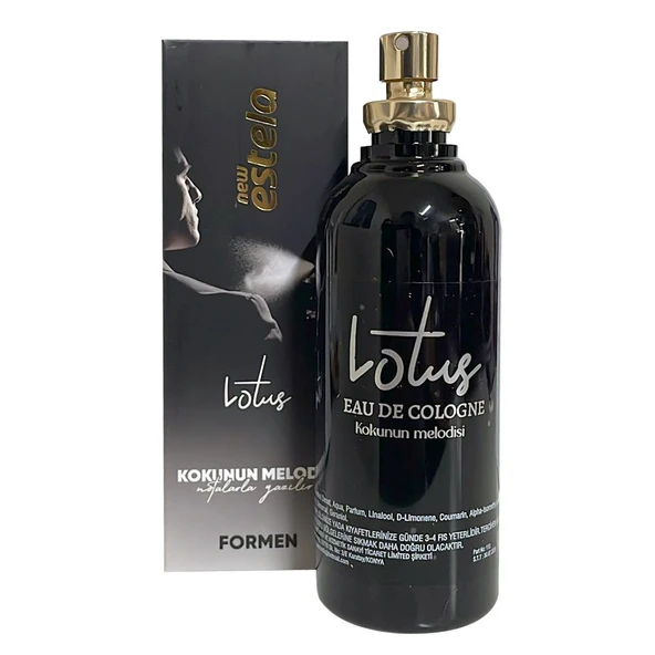 NEW ESTELA ERKEK PARFÜM LOTUS 100ML. - Resim 2