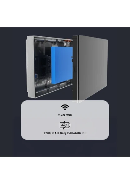 EZVIZ HP2, 1080P 2MP, Canlı Görüntü İzleme, 4.3" Ekranlı, Kablosuz Wi-Fi'li Kapı Görüntüleyicisi - Resim 3