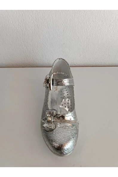 Kız Çocuk Topuklu Abiye Ayakkabı - Resim 2