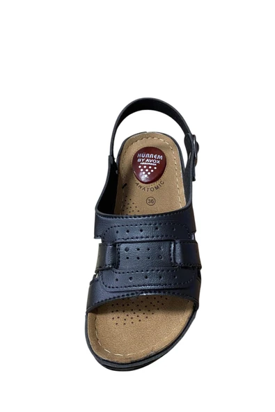 Kadın Dolgu Topuk Sandalet - Resim 3