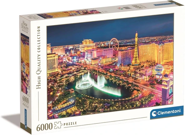 Clementoni Las Vegas Collection Puzzle 6000 Parça - 36528 ürün görseli 1