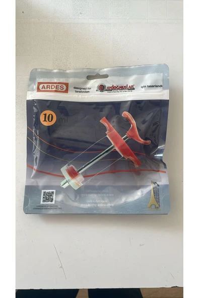 10 CC Mika Enjektör (ARDES)(YIKANABİLİR) ürün görseli 1