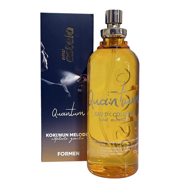 NEW ESTELA ERKEK PARFÜM QUANTİUM 100ML. - Resim 2