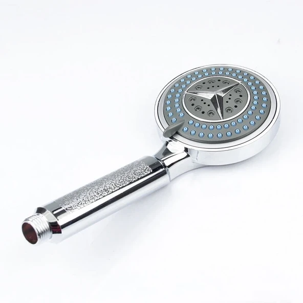 Fonksiyonlu Duş Başlığı Seti Başlık, Hortum Ve Mafsal Seti - Resim 2