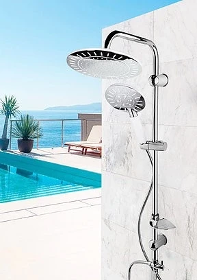Ufo Europe Lüks Robot Yağmurlama Tepe Duş Seti - Resim 3
