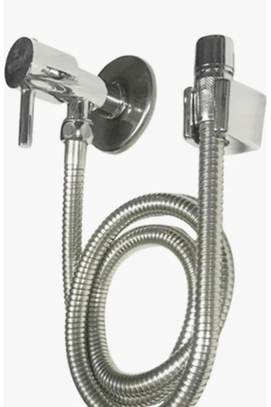 Bora taharet matik set musluk hortum askı TAM TAKIM SET - Resim 3