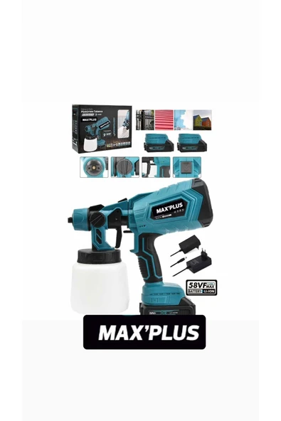 Maxplus ŞARZLI BOYA PÜSKÜRTME TABANCASI ürün görseli 1