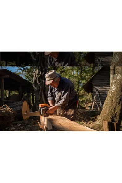 Butols BENZİNLİ ZİNCİRLİ ODUN MOTORU BUDAMA TESTERE 3HP 2800 DEVİR AĞAÇ MOTORU - Resim 4