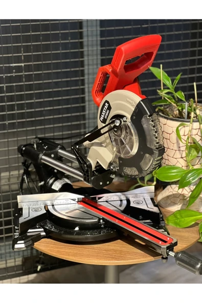 Maxstar 1500w Radyal kollu yatarlı 45 gönye testere 210 bıçak çapı 45-açılı yatar - Resim 2