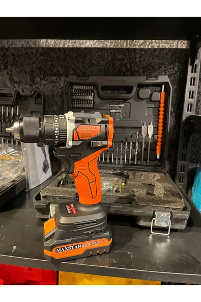 Maxstar matkap kömürsüz fırçasız motor ürün görseli 1