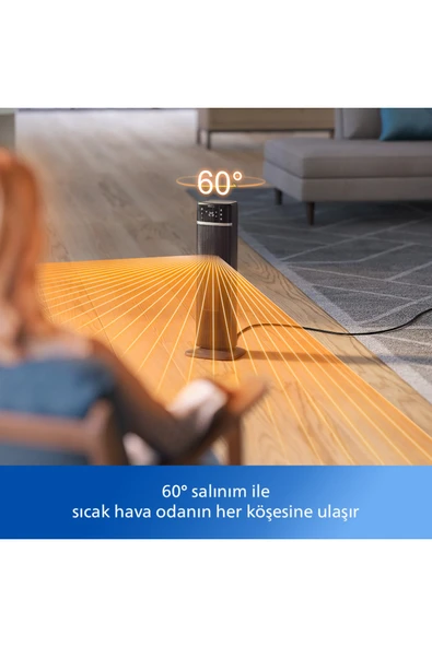 Philips CX5120/11 2000 W Seramik Isıtıcı - Resim 3