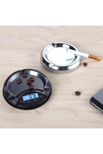 Kültabla Model Dijital Terazi 200 Gram 0.01 Hassasiyet Küllük Terazi - Resim 2