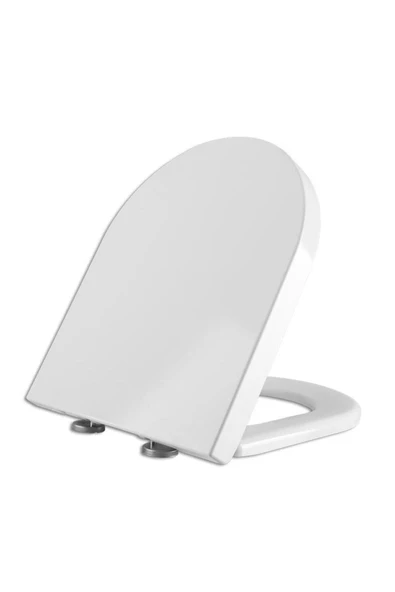 Visam Akasya Duroplast Yavaş Kapanan Metal Menteşeli Klozet Kapağı 514.001 ürün görseli 1